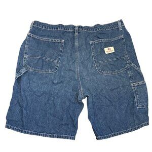 Vintage Polo Jeans Co. Carpenter Denim Shorts Men Size 38 Blue 100% Cotton Carpe